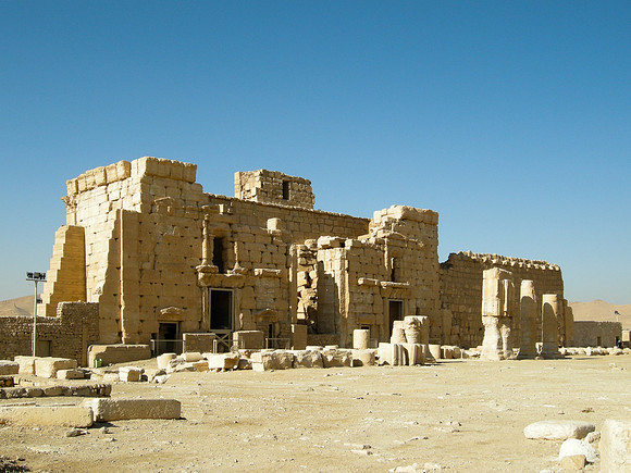 4. Temple of Bel (destroyed) - courtyard West wall
