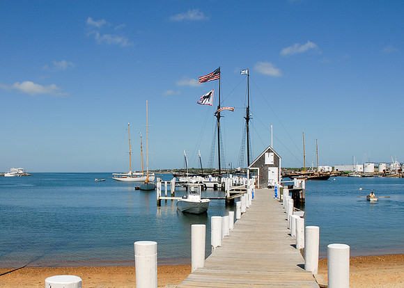 "Black Dog" pier, Vineyard Haven