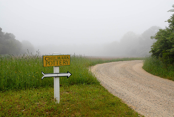 Chilmark Pottery Sign, West Tisbury