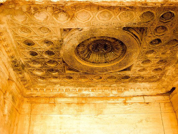 20. Temple of Bel (destroyed) - cella interior South dayton ceiling detail
