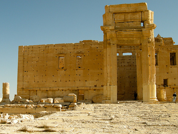 13. Temple of Bel (destroyed) - cella entrance