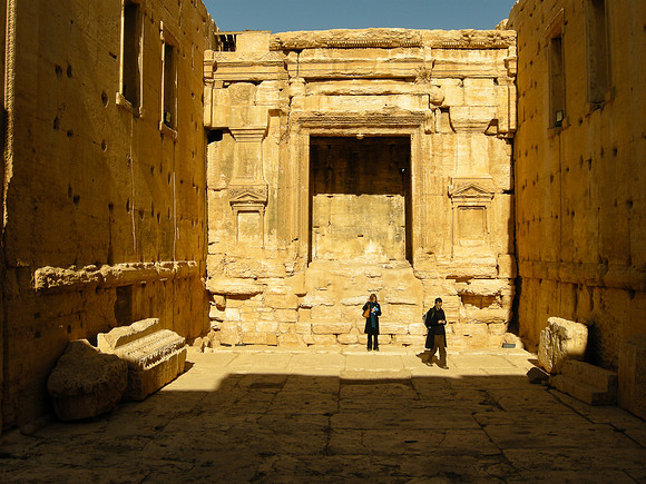 15. Temple of Bel (destroyed) - cella interior North adyton (niche)