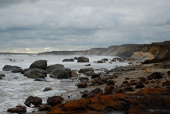 After Hurricane Sandy, Lucy Vincent Beach