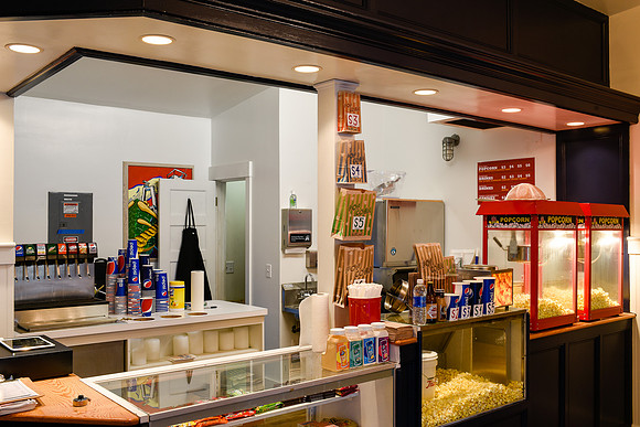 New concessions stand on opening day. (June 19, 2015)