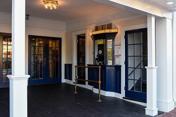 Renovated entrance and ticket kiosk on opening day. (June 19, 2015)