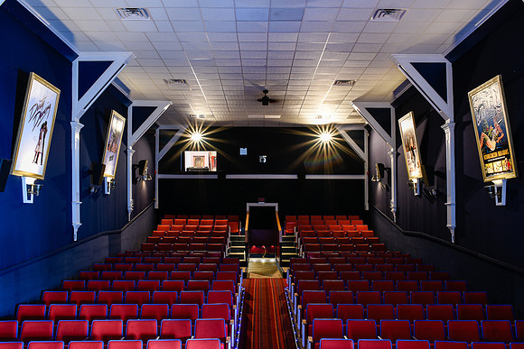 The interior of the renovated Strand Theatre. (June 2015)