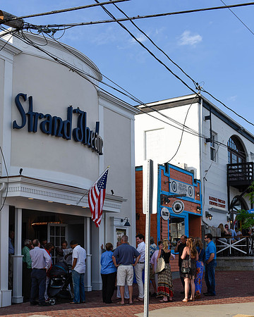 Queuing up on opening night. (June 19, 2015)