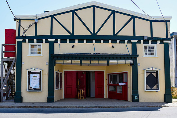 Week 3: The front facade and doors newly repainted. (May 8, 2015)