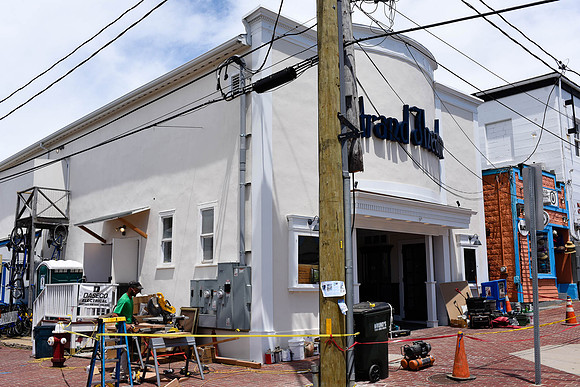 The Strand Theatre 2 days before opening. (June 17, 2015)
