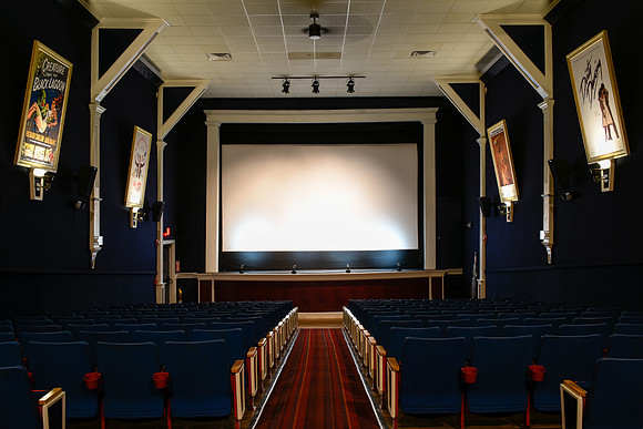 The interior of the renovated Strand Theatre.(June 2015)